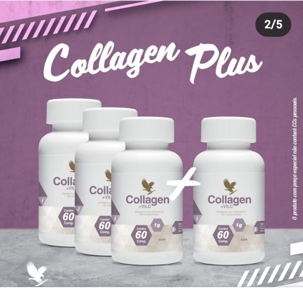 Promoção Colágeno leve 3 unidades e ganhe + 1